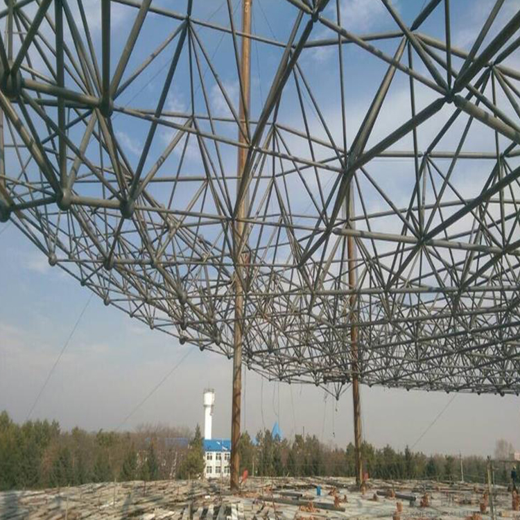合作球形网架钢结构施工方案